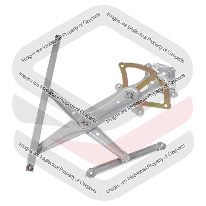 Door Window Regulator Front (Electric No Motor)