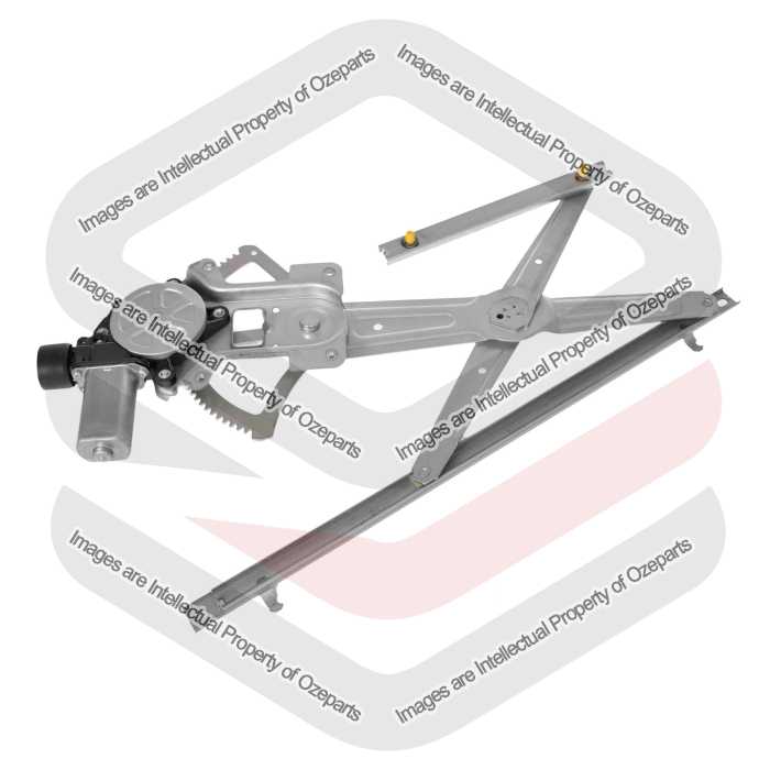 Door Window Regulator Front (Electric With 6 Pin Motor)