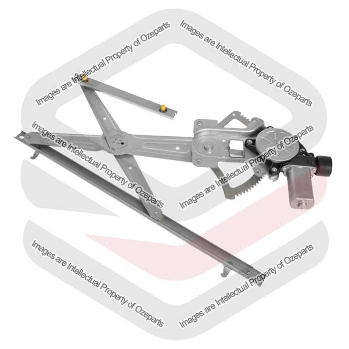 Door Window Regulator Front (Electric With 6 Pin Motor)