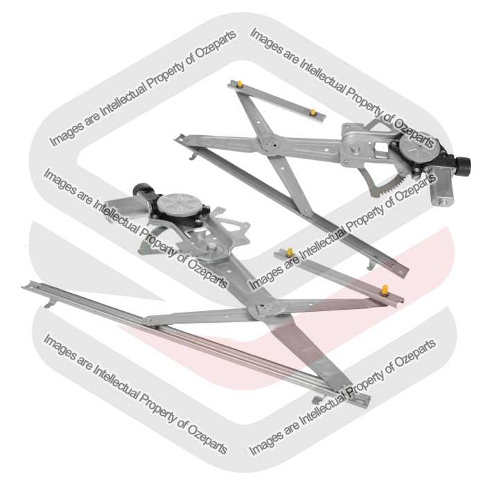 Door Window Regulator Front (Electric With 6 Pin Motor) (SET LH+RH)