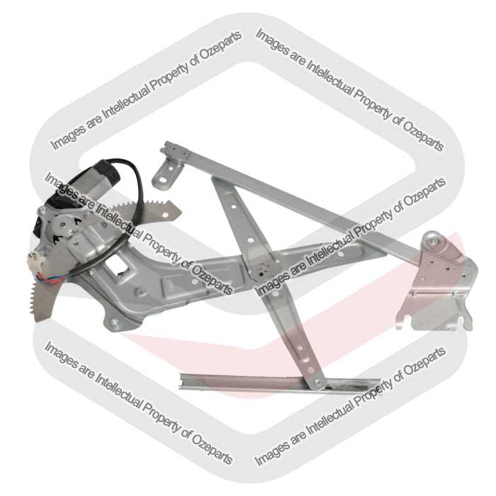 Door Window Regulator Front (Electric With Motor)