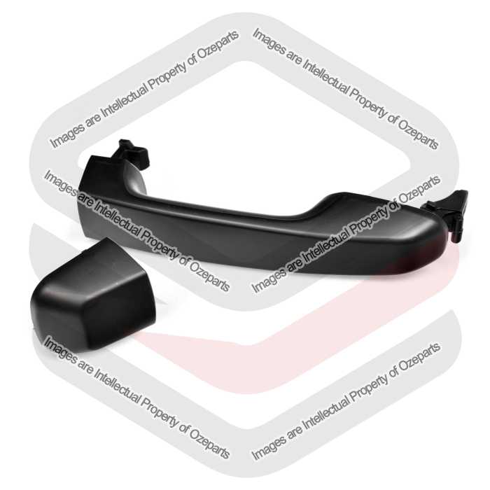 Door Handle Outer   REAR (Primed Black)