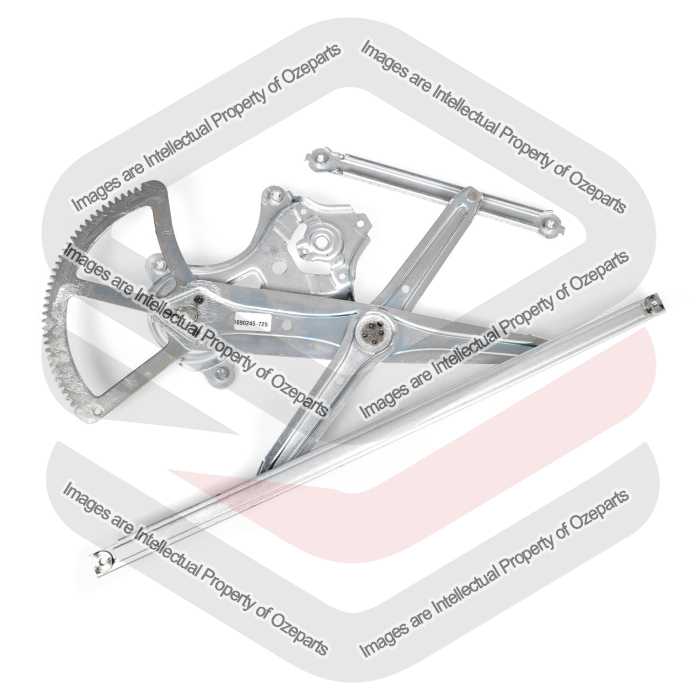 Door Window Regulator Front (Electric  No Motor)