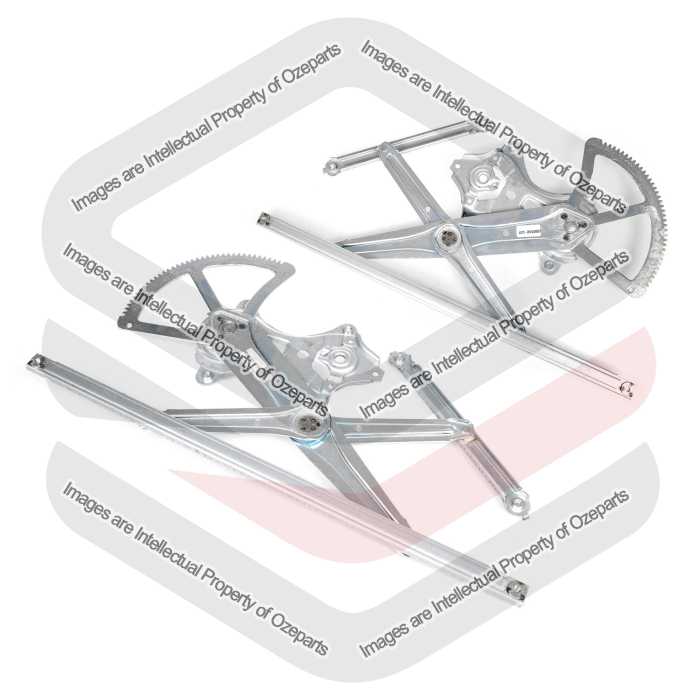 Door Window Regulator Front (Electric  No Motor) (SET LH+RH)