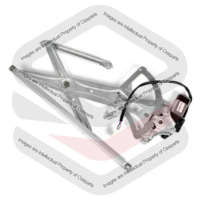 Door Window Regulator Front (Electric 2 Pin Motor)