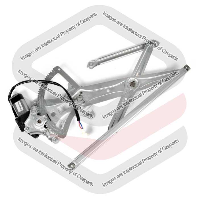Door Window Regulator Front (Electric 2 Pin Motor)