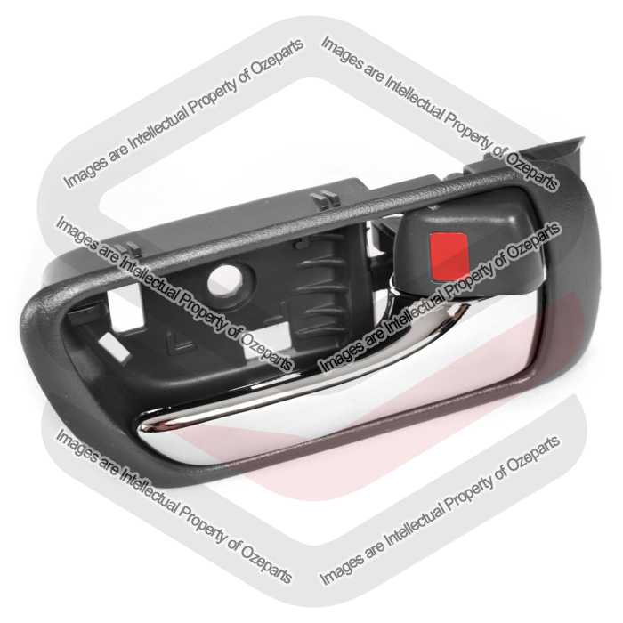 Door Handle Inner (Chrome Lever Grey Base)
