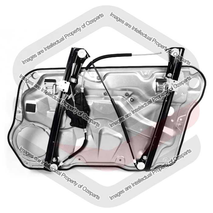 Door Window Regulator Front (With Panel) No Motor