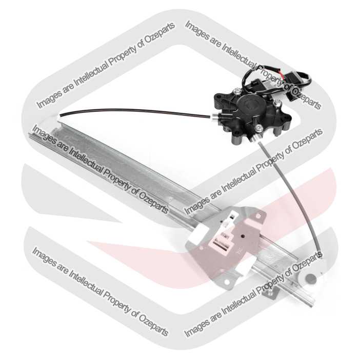 Door Window Regulator Rear (Electric With 2 Pin Motor)