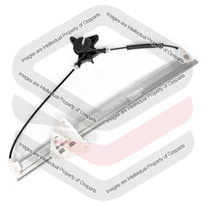 Door Window Regulator  Front (Electric No Motor)
