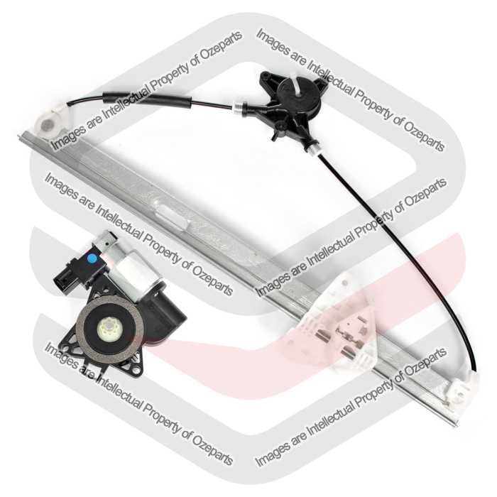 Door Window Regulator  Front (Electric With Motor)