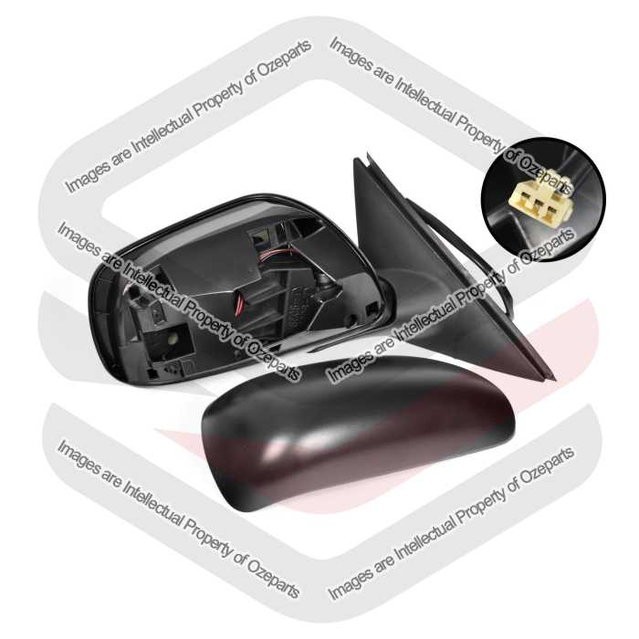 Door Mirror AM Electric (Black)
