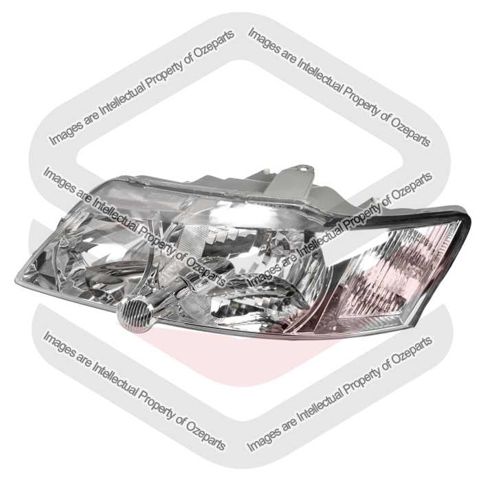 Head Light AM (Chrome) Executive S (Amber Globe Type)