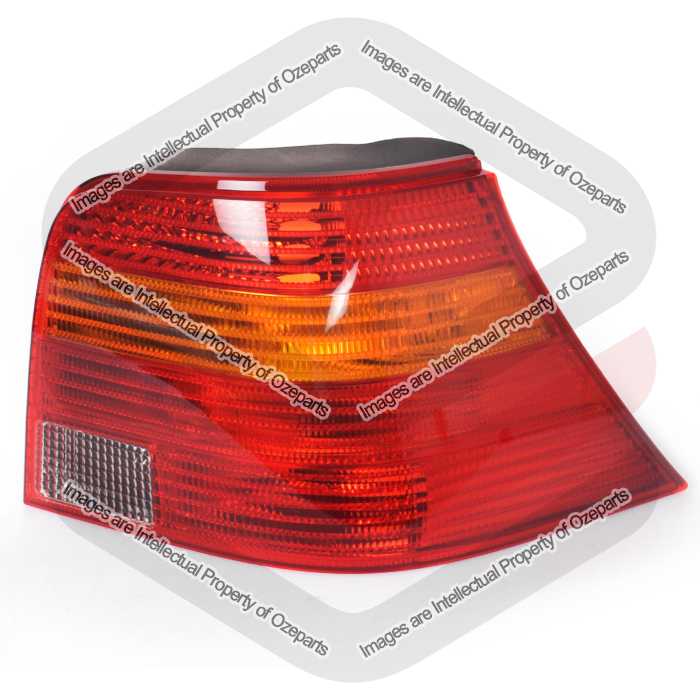 Tail Light AM (Non Tinted Red Lens)