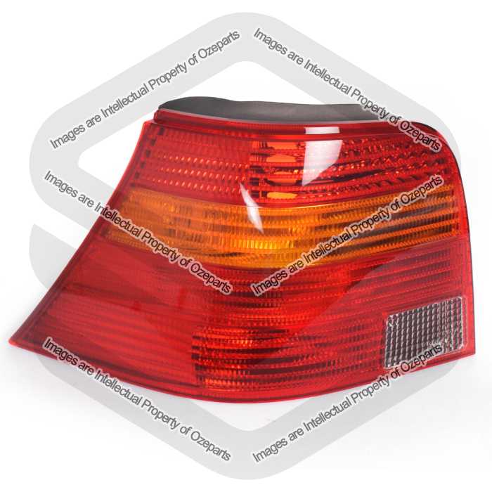 Tail Light AM (Non Tinted Red Lens)