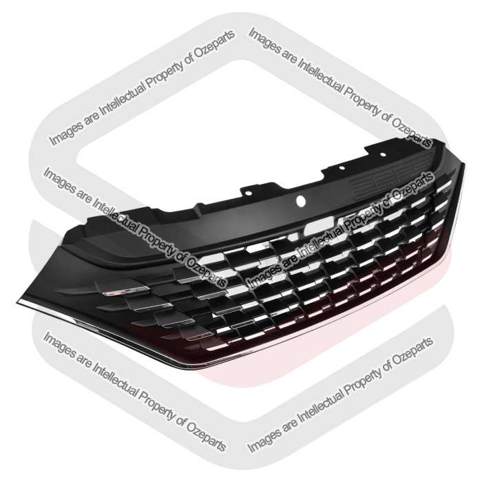 Grille AM (Mesh Type) - Chrome