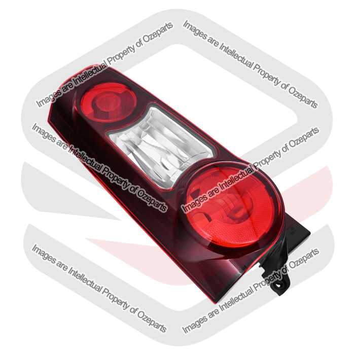 Tail Light AM (Barn Door Type) (Tinted Red) - Ozeparts