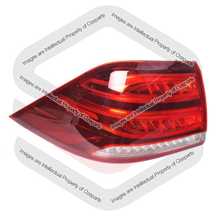 LH LHS Left Hand Tail Light Rear Lamp LED For Mercedes Benz GLE W166 2015~2018