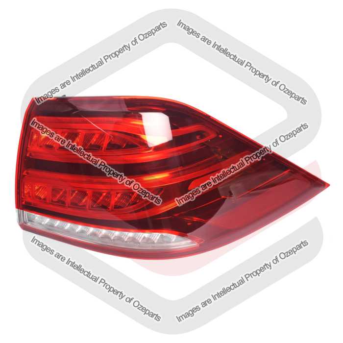RH RHS Right Hand Tail Light Rear Lamp LED For Mercedes Benz GLE W166 2015~2018