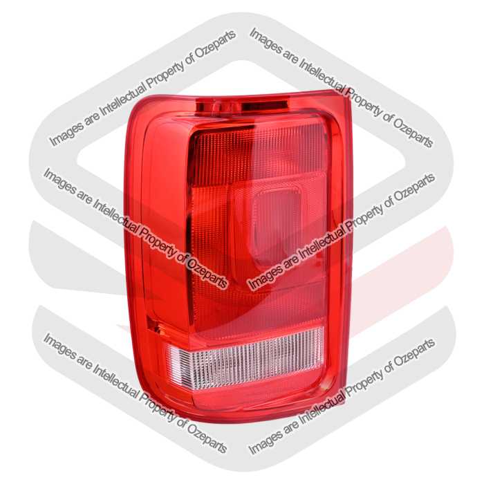 Tail Light AM (No Fog Type) With Reverse Light (Clear Red) - Ozeparts