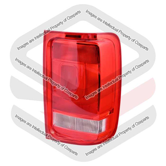 Tail Light AM (No Fog Type) With Reverse Light (Clear Red) - Ozeparts