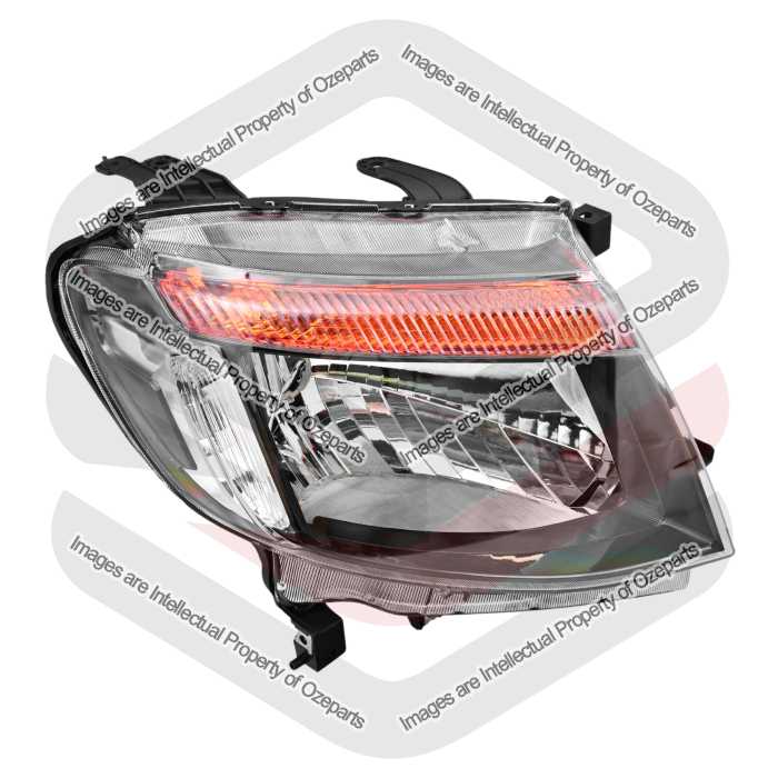 Head Light AM (Black) - Ozeparts