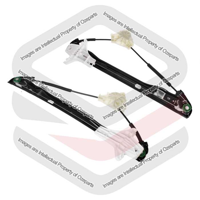 Rear Pair LH+RH Window Regulator No Motor For Volkswagen Amarok 2H 2010~2022