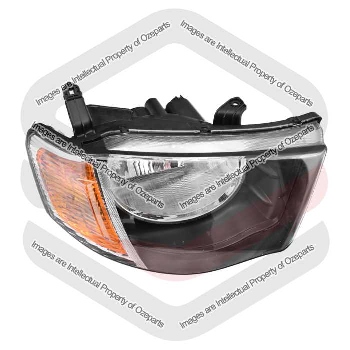 Head Light AM (Round Reflector) GLS GLX-R VR Amber Indicator - Ozeparts