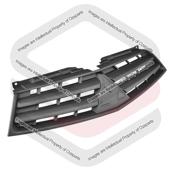 Grille AM (2 Horizontal Bar) Black