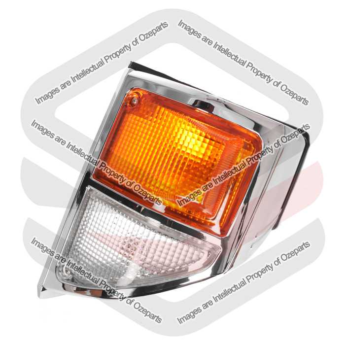 Corner Lamp AM (Chrome Base)