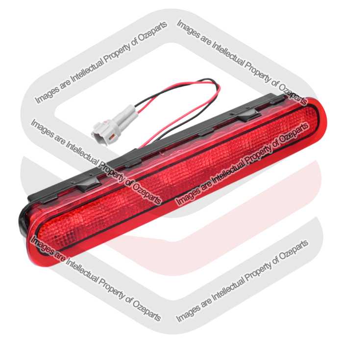 3rd Brake Light (Red Lens)