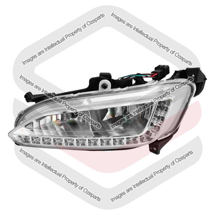 Fog Lamp AM (2 Globe Type, With LED DRL)