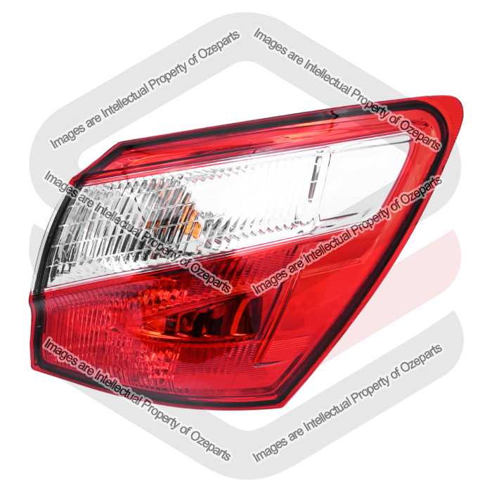 Tail Light AM - Ozeparts With Globe Holder Emark