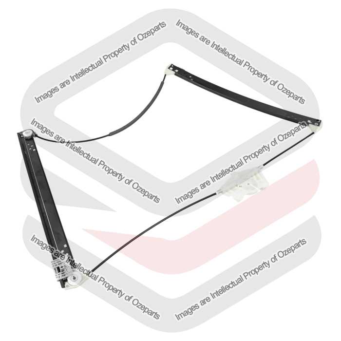 Door Regulator Front (Electric No Motor)