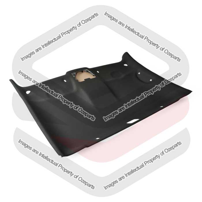 Roof Lining Interior (Black) - Ute Only