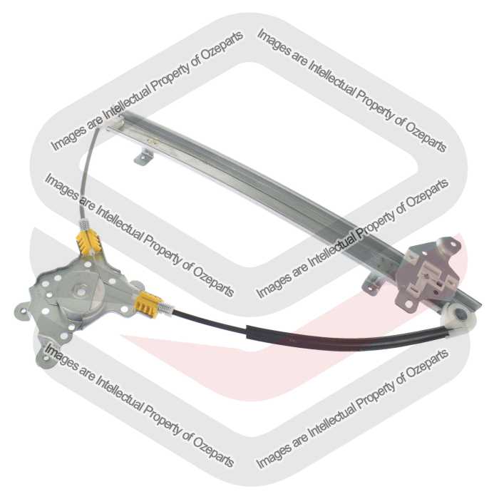 Ozeparts Fits Nissan Tiida C11 2006~2013 JN1 MNT | FRONT Electric Door Window Regulator (Without Motor) | RH RHS Right Hand (Driver Side)
