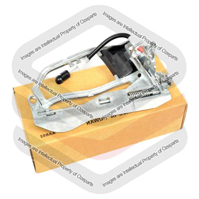 Door Handle Outer  Carrier  Front (With 14.20 cm Cable)