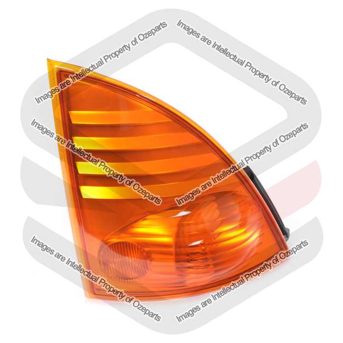 Corner Lamp AM (Amber Lens) - With Park Light