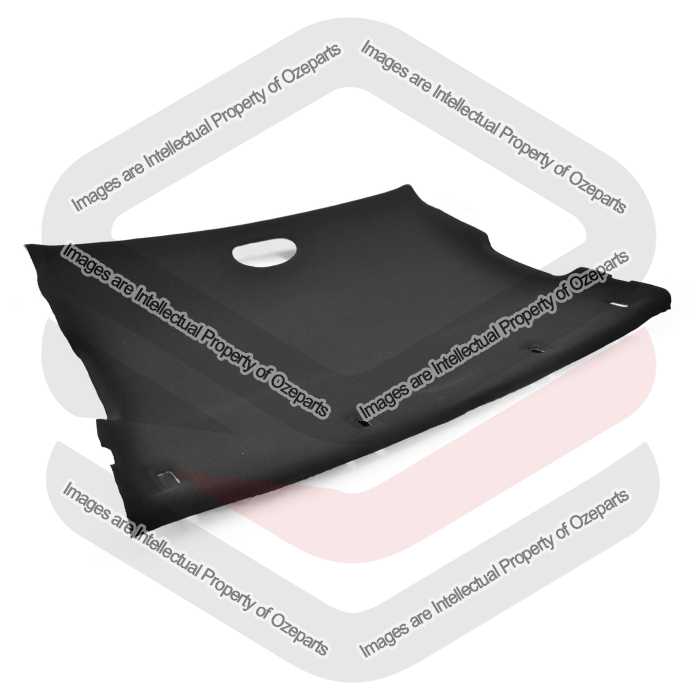 Roof Lining Interior (Black) - Ute Only