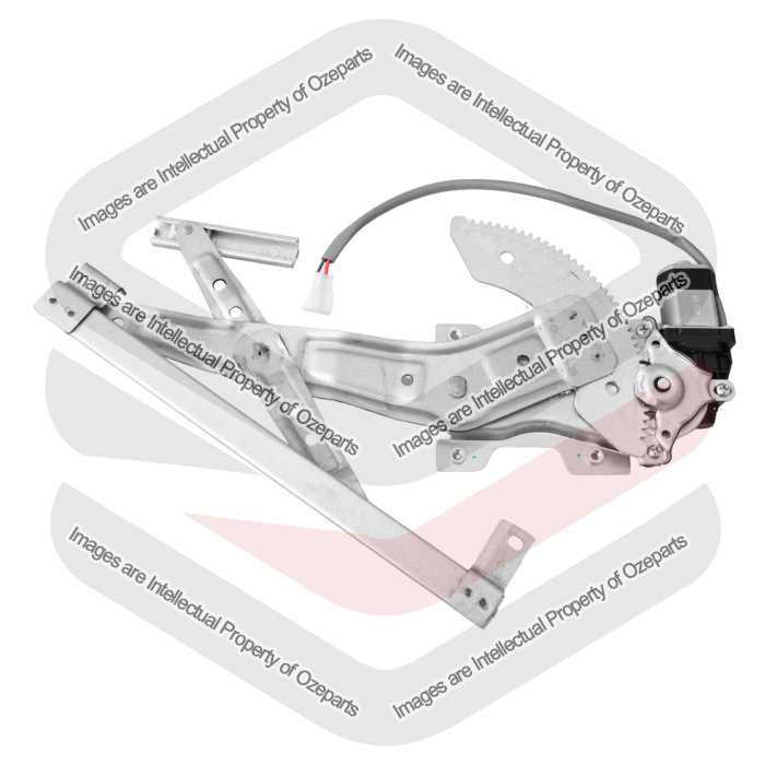 Door Window Regulator Rear (Electric With Motor)