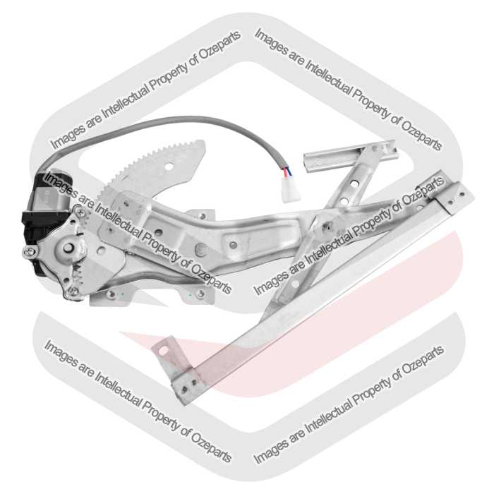 Door Window Regulator Rear (Electric With Motor)