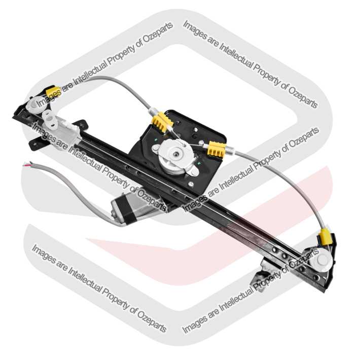 Door Window Regulator Rear (Electric With Motor)