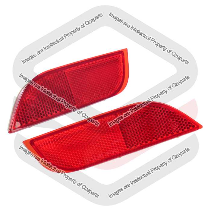 Bar Reflector Rear AM (Set LH+RH)