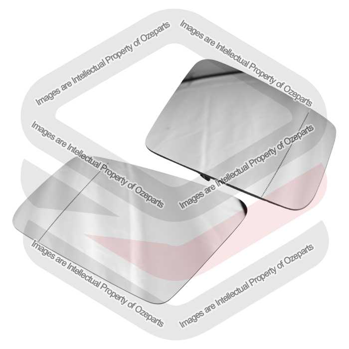 Door Mirror Glass (With Heat Function) (SET LH+RH)
