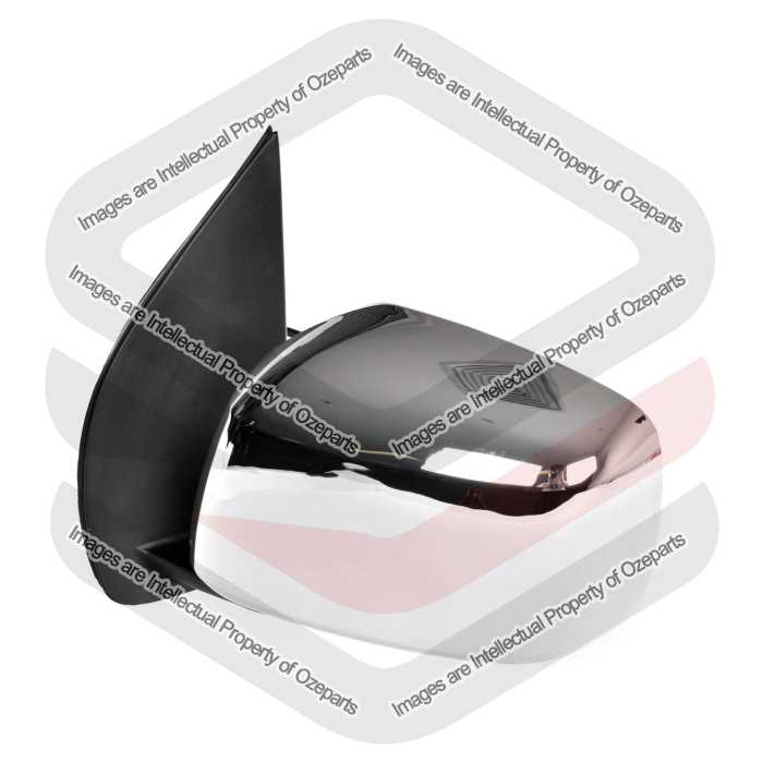 Door Mirror AM Electric (Chrome) Navara