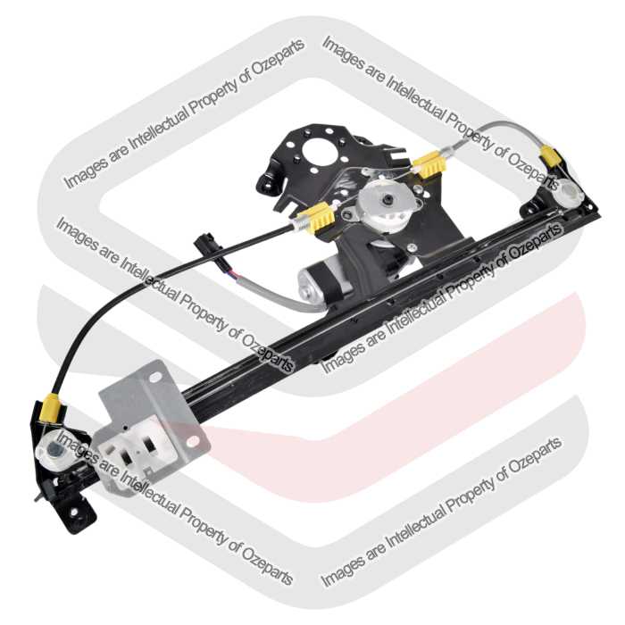 Door Window Regulator Rear (Electric With Motor)