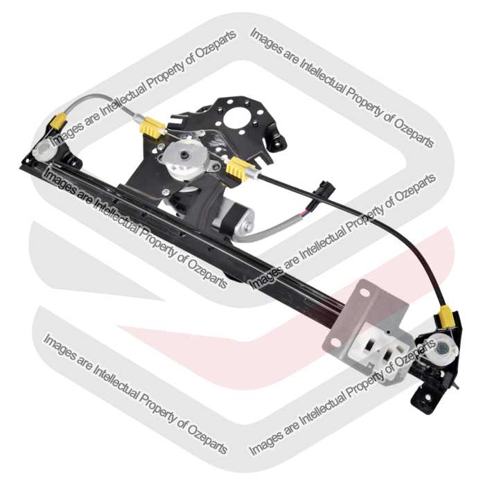 Door Window Regulator Rear (Electric With Motor)