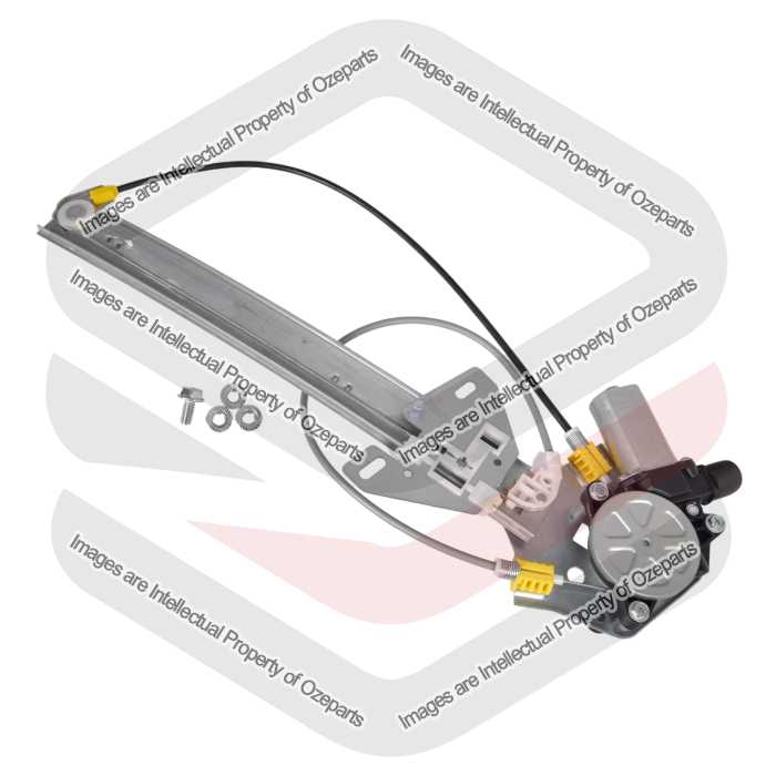 Door Window Regulator Rear (Electric With 2 Pin Motor)