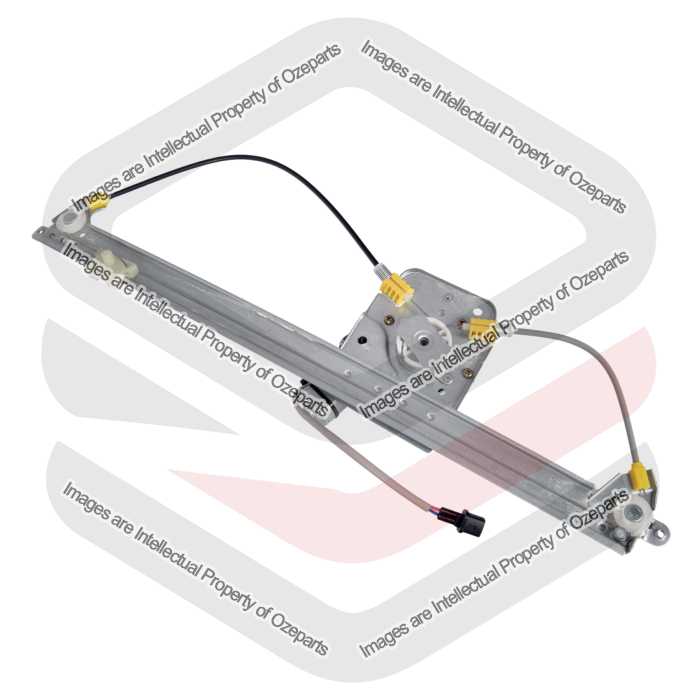 Door Window Regulator Front (Electric With Motor)