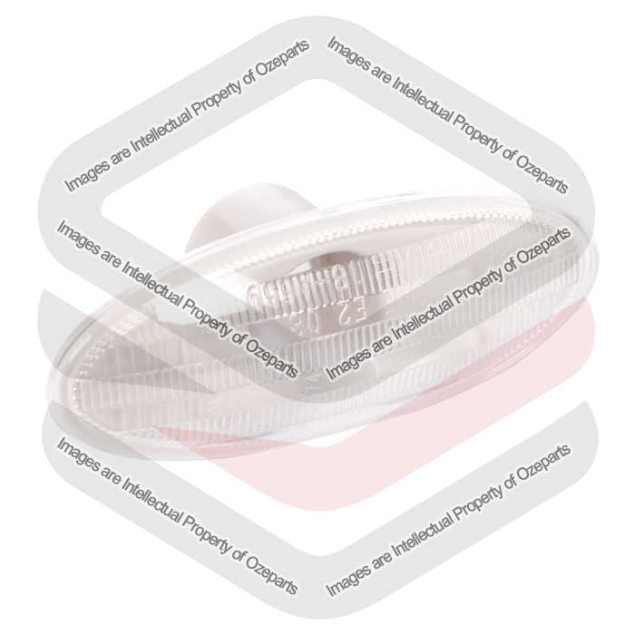 Guard Flasher LH=RH (White) (1 Pcs)